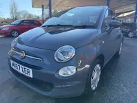 Occasion Fiat 500 Pop 69 ch (50 kW) 2017 Gris Citadine