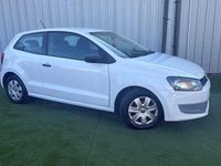 Begagnad VW Polo S 70 HK (51 kW) 2010 Vit Halvkombi