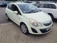 Used Vauxhall Corsa 100 HP (73 kW) 2012 Green Hatchback