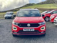 Used VW T-Roc R-line 150 HP (110 kW) 2019 Red SUV