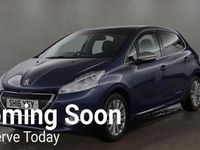 Used Peugeot 208 Allure 82 HP (60 kW) 2016 Blue Hatchback