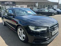 Used Audi A6 S-Line 187 HP (137 kW) 2014 Black Sedan
