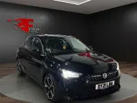 Used Vauxhall Corsa Elite 101 HP (74 kW) 2021 Black Hatchback