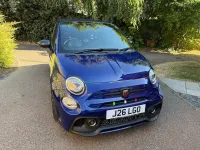 Used Abarth 595 Turismo 165 HP (121 kW) 2018 Blue Cabriolet