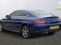 Used Mercedes C220 Active 170 HP (125 kW) 2018 Blue Coupe