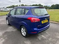 Used Ford B-MAX Zetec 100 HP (73 kW) 2017 Blue MPV