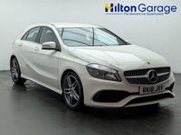 Used Mercedes A200 AMG line 2018 White Hatchback
