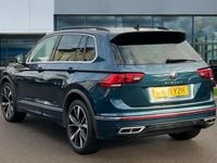 Used VW Tiguan R-line 150 HP (110 kW) 2021 Blue SUV