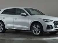 Begagnad Audi Q5 S-Line 299 HK (219 kW) 2021 Vit SUV