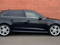 Used Audi A3 S-Line 150 HP (110 kW) 2019 Black Sedan