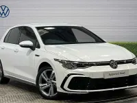 Used VW Golf VIII R-line 150 HP (110 kW) 2024 White Hatchback