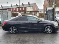 Used Mercedes CLA220 AMG 170 HP (125 kW) 2014 Purple Sedan