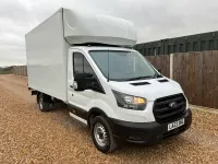 Used Ford Transit S 130 HP (95 kW) 2023 White Cabriolet