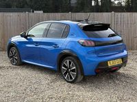 Used Peugeot e-208 GTi 100 kW (136 HP) 2020 Blue Hatchback