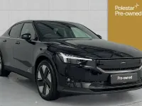 Ny Polestar 2 Long Range Single Motor 219 kW (299 HK) 2026 Svart Halvkombi