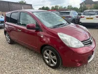 Używany Nissan Note N-TEC 110 KM (80 kW) 2011 Czerwony Hatchback