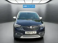 Used Vauxhall Crossland X Elite 102 HP (75 kW) 2019 Blue SUV