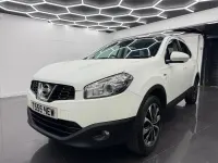 Used Nissan Qashqai +2 N-TEC 117 HP (86 kW) 2011 White SUV