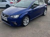 Used Seat Ibiza FR 2017 Blue Hatchback