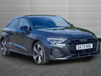 Used Audi A3 Black Edition 150 HP (110 kW) 2025 Daytona grey Hatchback