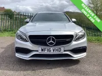 Used Mercedes C63 AMG AMG 469 HP (344 kW) 2016 Silver Sedan