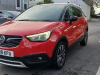 Used Vauxhall Crossland X Elite 110 HP (80 kW) 2018 Red SUV