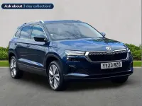 Used Skoda Karoq SE L 150 HP (110 kW) 2023 Blue SUV