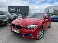 Used BMW 118 Sport Line 2015 Red Hatchback