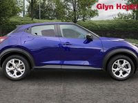 Used Nissan Juke Acenta 2020 Blue SUV