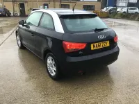 Used Audi A1 105 HP (77 kW) 2011 Black Hatchback