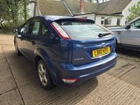 Used Ford Focus Zetec 2010 Blue Hatchback