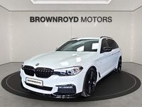 Used BMW 540 M Sport 340 HP (250 kW) 2018 White Estate