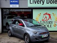 Used Fiat 500e Red 86 kW (118 HP) 2022 Grey Cabriolet