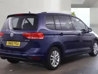 Used VW Touran SE 150 HP (110 kW) 2017 Blue MPV