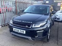 Used Land Rover Range Rover evoque SE 2018 Black Estate