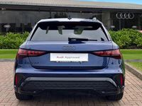 Used Audi A3 Black Edition 147 HP (108 kW) 2025 Blue Hatchback
