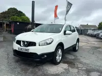 Used Nissan Qashqai Acenta 117 HP (86 kW) 2013 White SUV