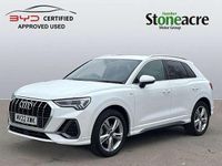 Begagnad Audi Q3 S-Line 150 HK (110 kW) 2022 Vit SUV