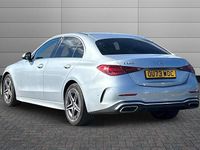 Used Mercedes C300 AMG line 258 HP (189 kW) 2023 Silver Sedan