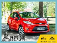 Used Ford Fiesta Zetec 2009 Red Hatchback