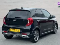 Used Kia Picanto X-Line 67 HP (49 kW) 2022 Black Hatchback