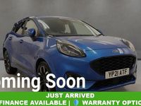 Used Ford Puma ST-Line X 125 HP (91 kW) 2021 Blue SUV