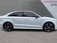 Used Audi A3 Black Edition 147 HP (108 kW) 2020 White Sedan