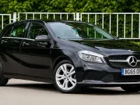 Used Mercedes A180 109 HP (80 kW) 2015 Black Hatchback