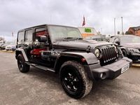 used Jeep Wrangler 2.8 CRD Black Edition 4dr Auto