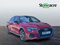 Used Audi A3 S-Line 110 HP (80 kW) 2021 Red Sedan
