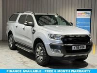 Begagnad Ford Ranger Wildtrack 200 HK (147 kW) 2018 Silver Pickup