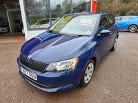 Used Skoda Fabia 60 HP (44 kW) 2017 Blue Hatchback