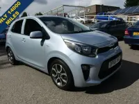 Used Kia Picanto 66 HP (48 kW) 2019 Blue Hatchback