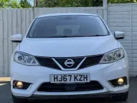 Used Nissan Pulsar Tekna 116 HP (85 kW) 2017 White Hatchback